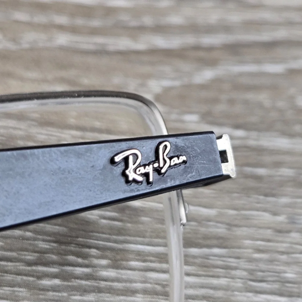 Ray-Ban RB6331 2620 Gunmetal Half Rim Men's Eyeglass Frame only